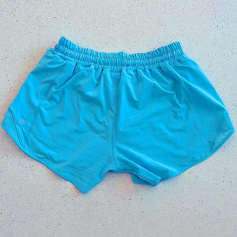 Cute blue lulu shorts new and I’ll accept any offers
